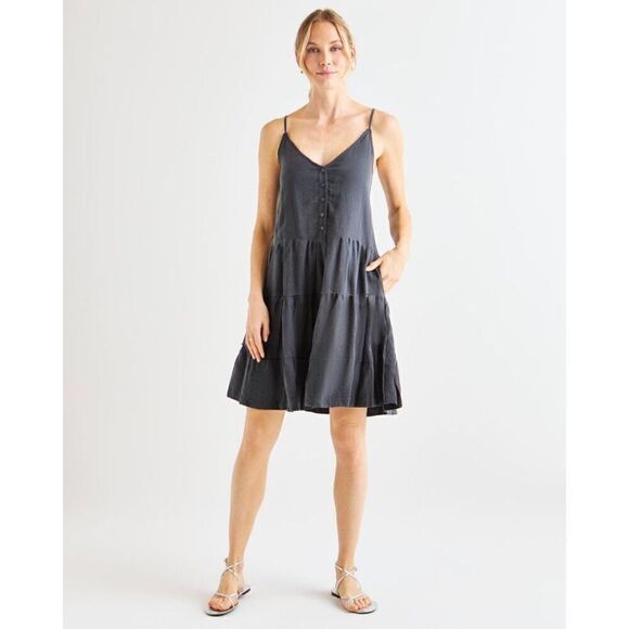 Splendid shannon tier mini dress XL - Picture 1 of 7